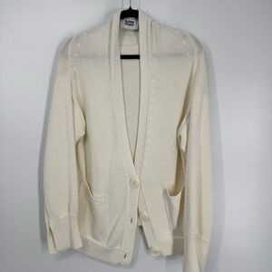 Alpha Studio men’s Cream Cardigan Sweater
